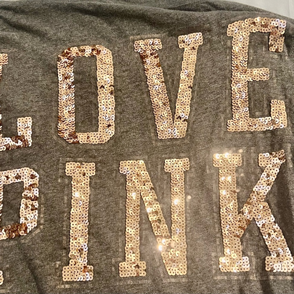 PINK Victoria's Secret Gray Cotton Tag
